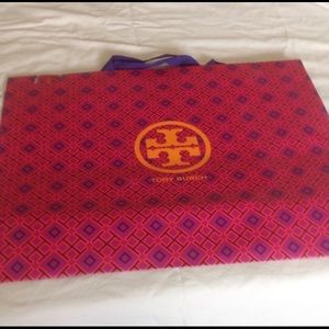 Authentic Large Tory Burch Shopping Bag